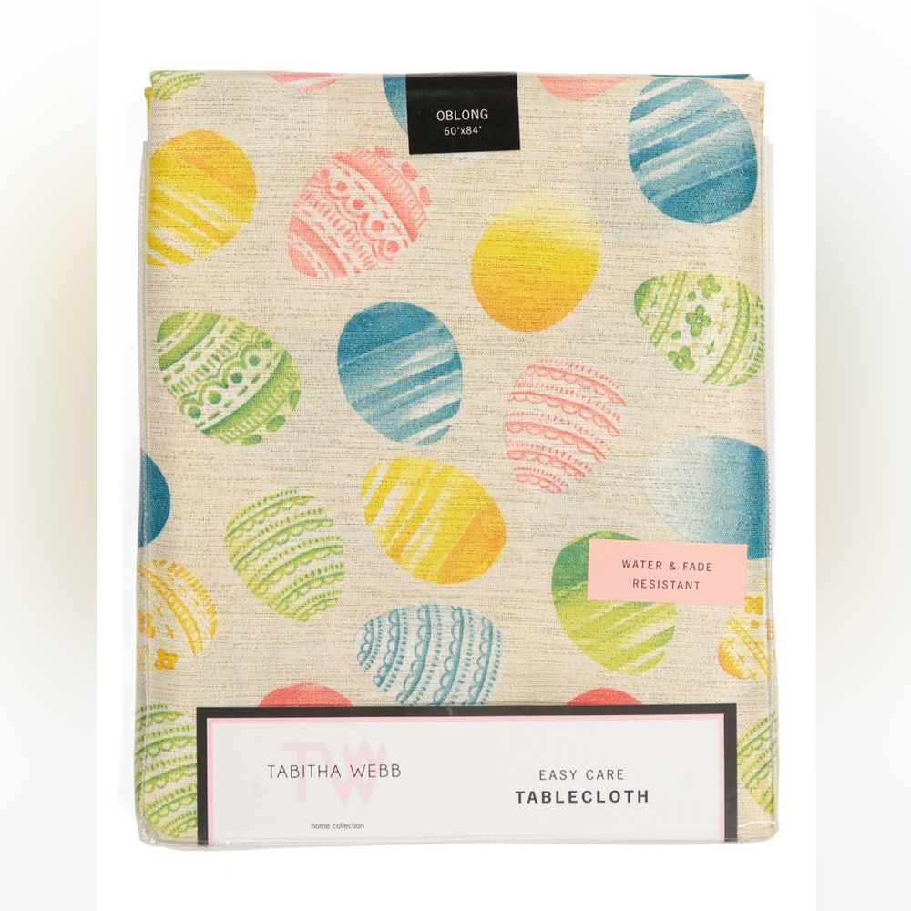 Easter egg table cloth
